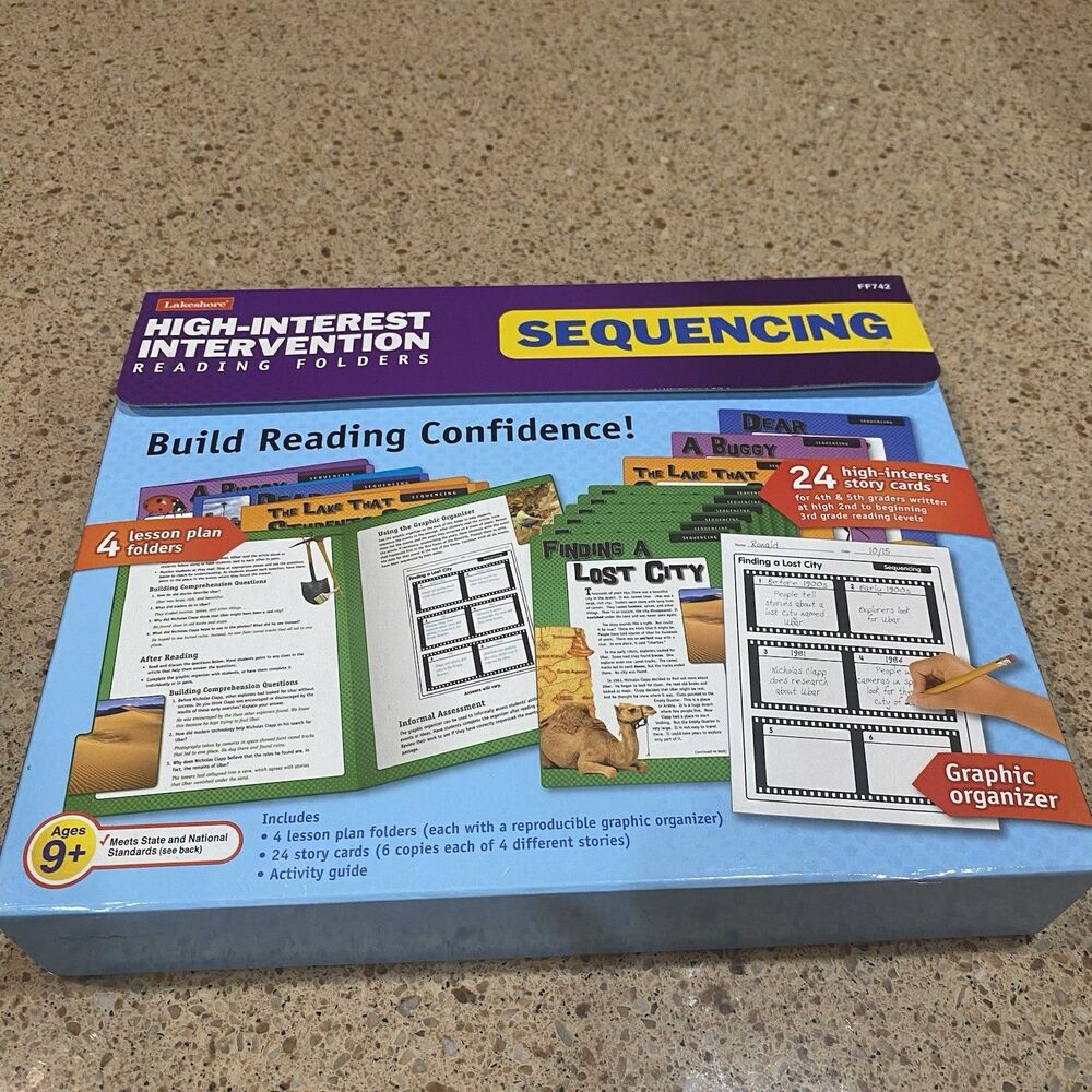 Lakeshore High Interest Intervention Sequencing Age 9+  Complete